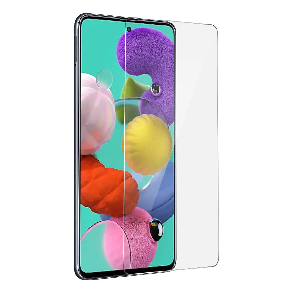 Avizar Film Écran Samsung Galaxy A51 5G Verre Trempé 9H Anti-Traces Transparent