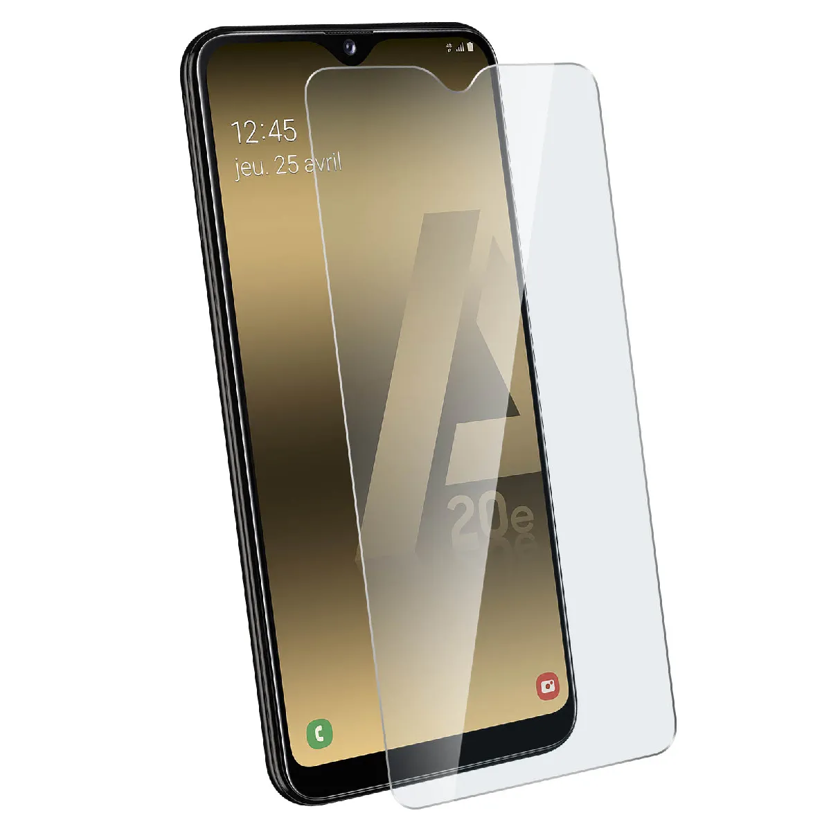 Avizar Film Samsung Galaxy A20e Protection Écran Verre Trempé 9H Antichoc Transparent