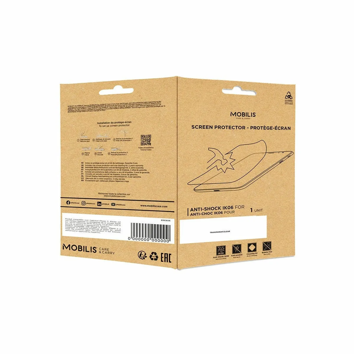 Mobilis Protection D'ecran Pour Tablette Taille 8 de Inmac Wstore - Image 3