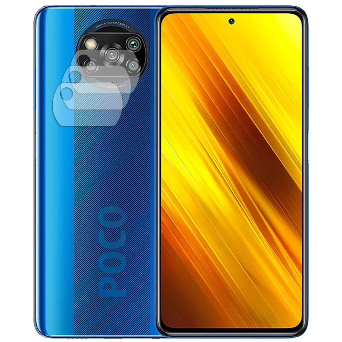 Visiodirect Verre Trempé Caméra Xiaomi Poco X3 Nfc