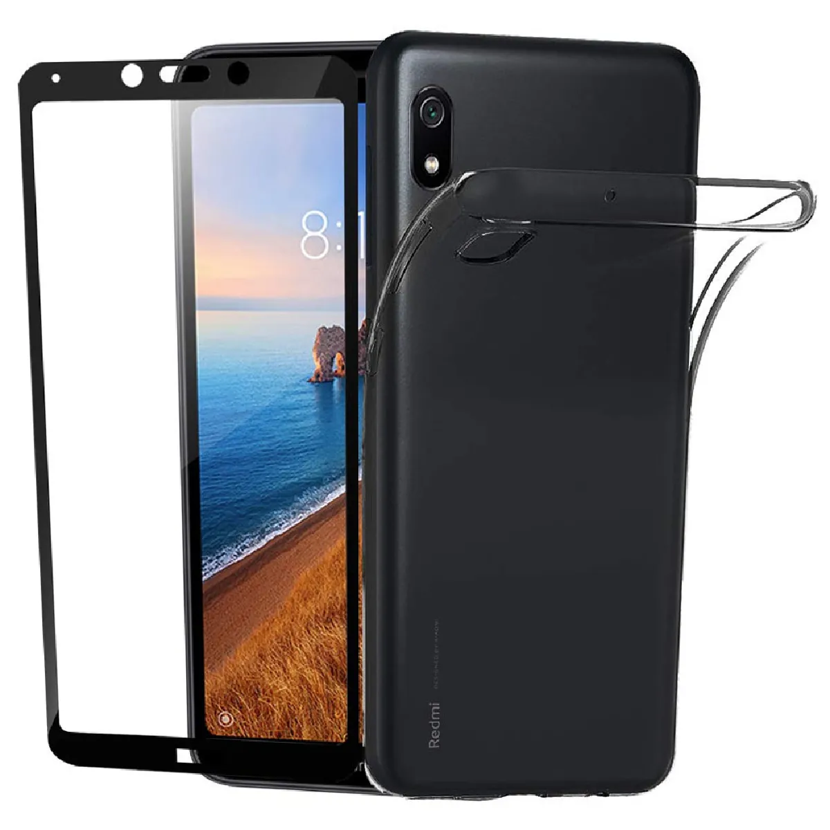 Xeptio Pack Coque Et Protection D'écran Pour Xiaomi Redmi 7A - 5 Pouces