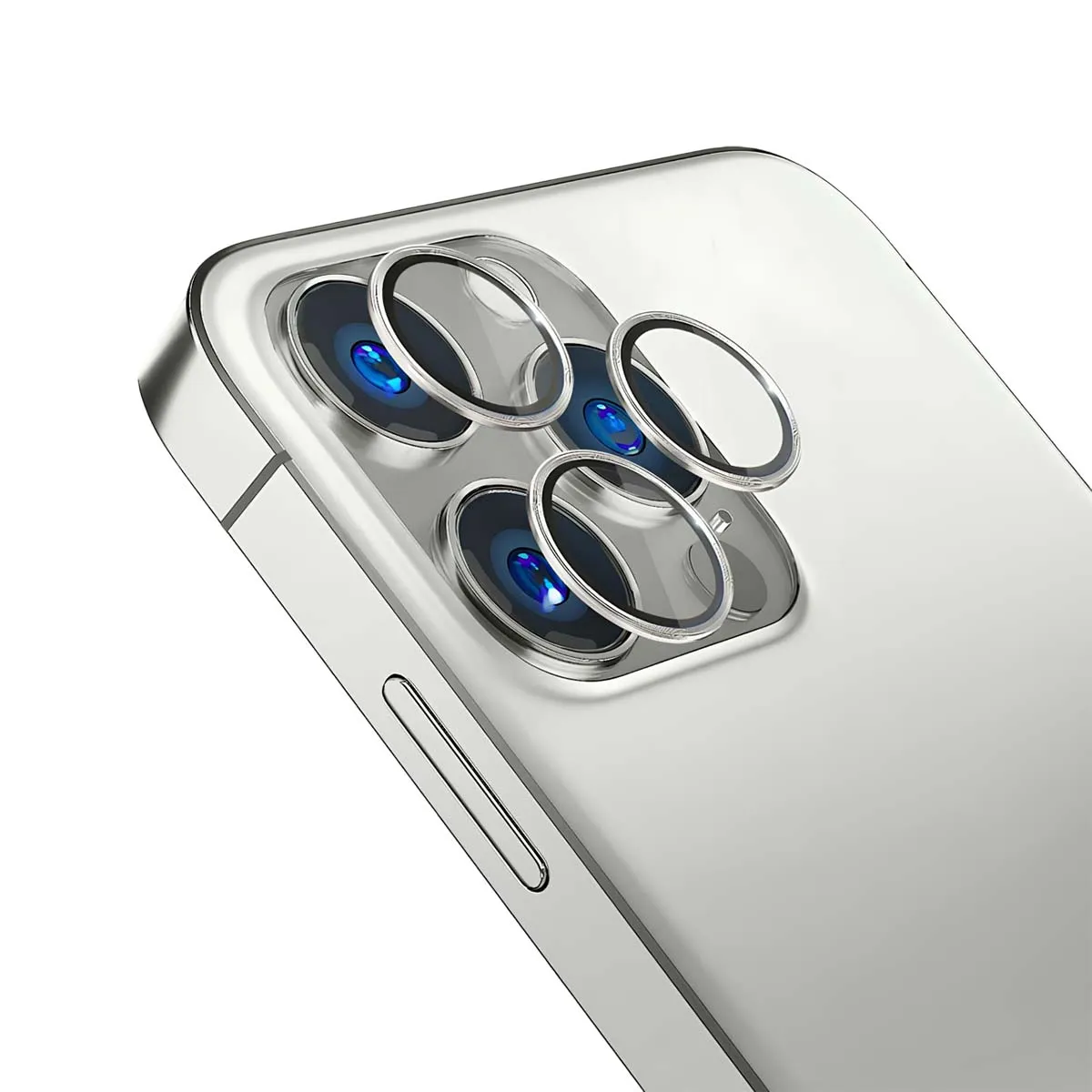 3Mk Protection D'objectif Caméra Pour Iphone 14 Pro / 14 Pro Max Verre Trempé 9H Transparent