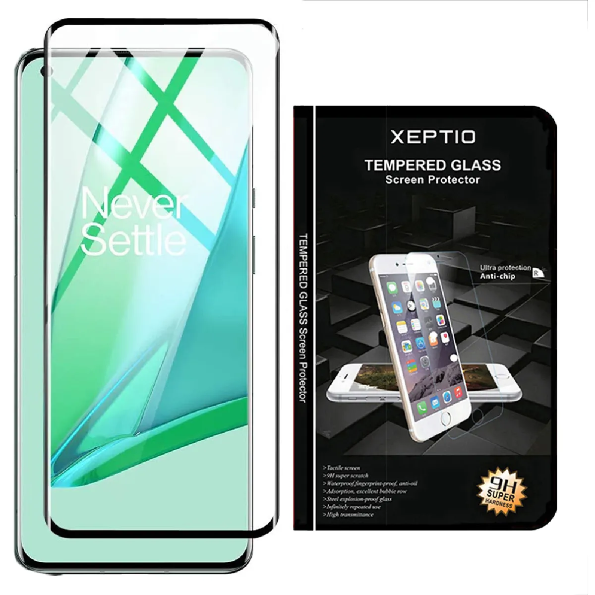 Xeptio Protection D'écran En Verre Trempé Pour Oneplus 9 Pro 5G