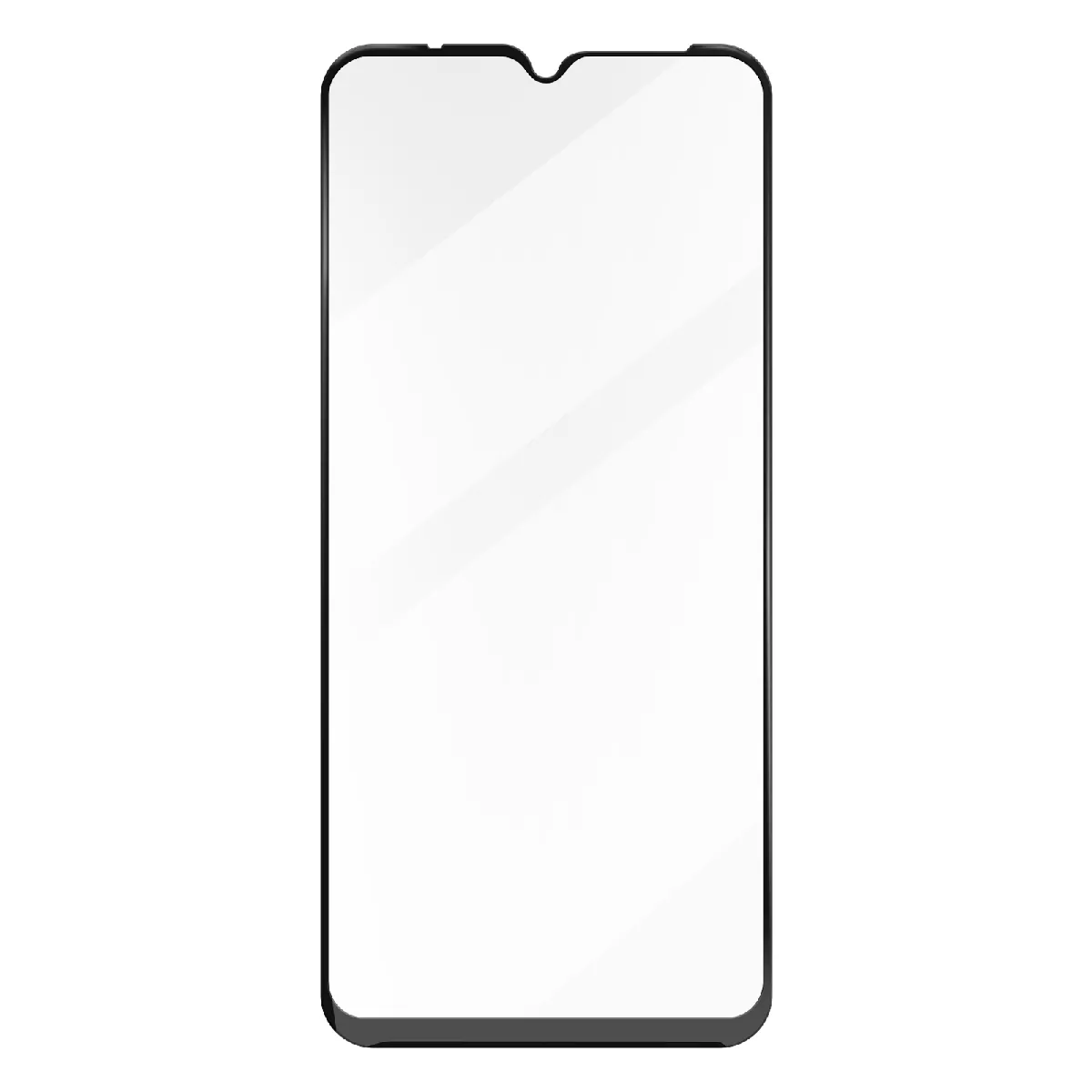 Avizar Noir Verre Trempé Pour Xiaomi Redmi 10A Dureté 9H Adhésion Totale