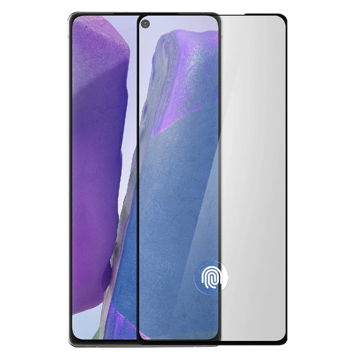 Avizar Noir Verre Pour Galaxy Note 20 Transparent