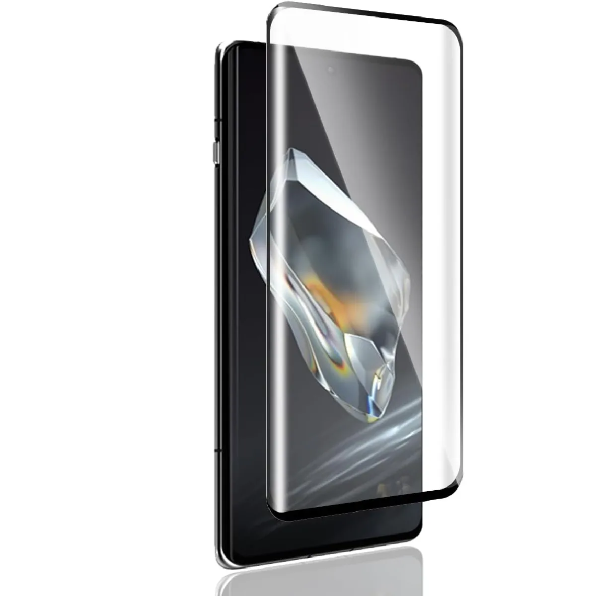 Xeptio Noir Oneplus 12R 5G - Vitre Trempé Full Cover