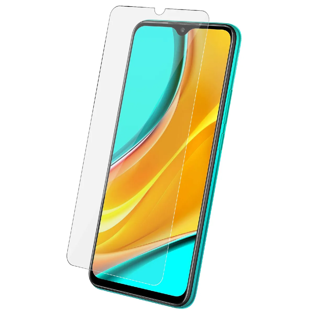 Avizar Film Écran Xiaomi Redmi 9 Verre Trempé 9H Antichoc Anti-Traces Transparent