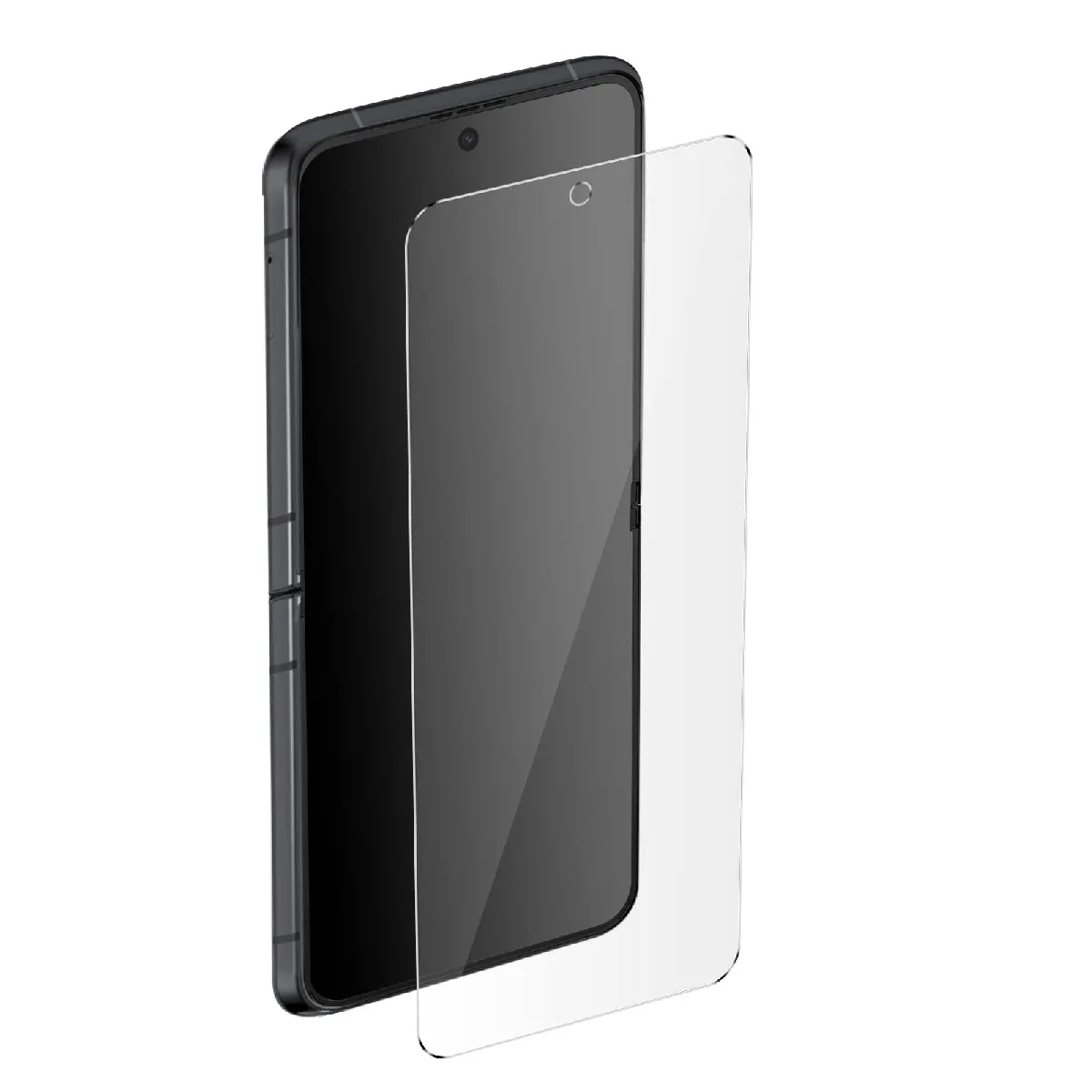 3Mk Film Écran Pour Samsung Z Flip 4 Antibactérien Silverprotection+ Transparent