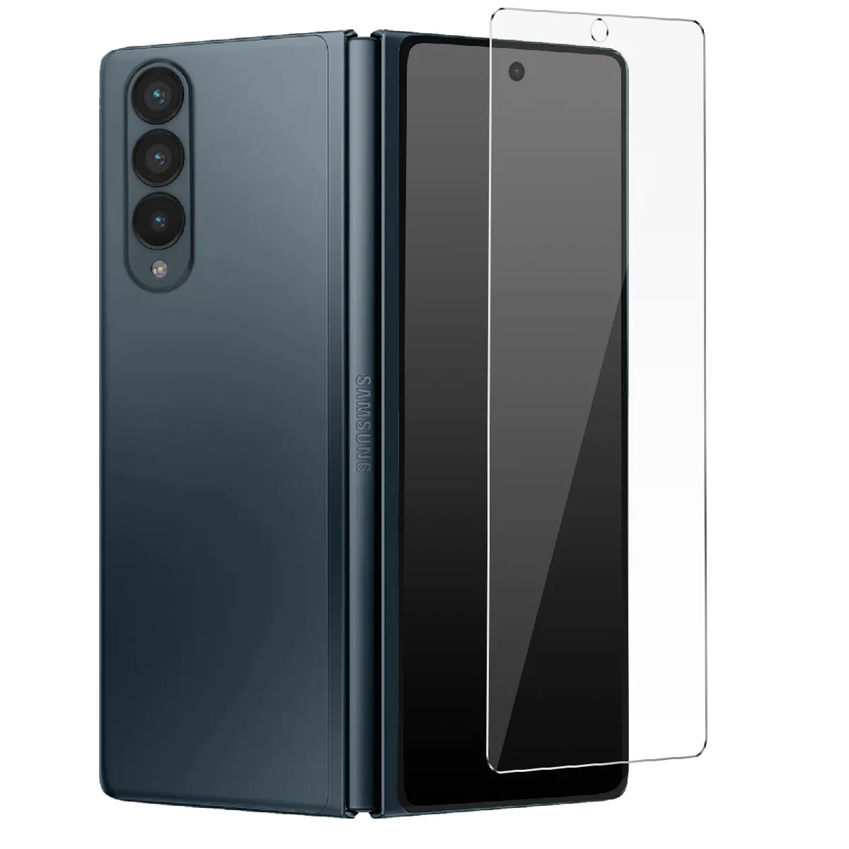 3Mk Film Écran Pour Samsung Z Fold 4 Antibactérien Silverprotection+ Transparent