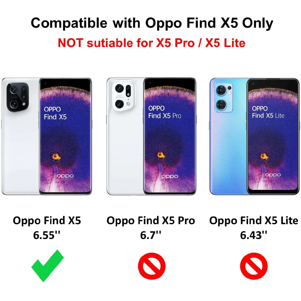 Holilo Pour Oppo Find X5 Pro Verre Trempé[2 Pièces]+ CaméRa ArrièRe Protecteur[2 Pièces],9H Dureté Aux Rayures RéSistant Verre Trempé Membrane, Sans Bulles HD Protection DéCran CaméRa Film