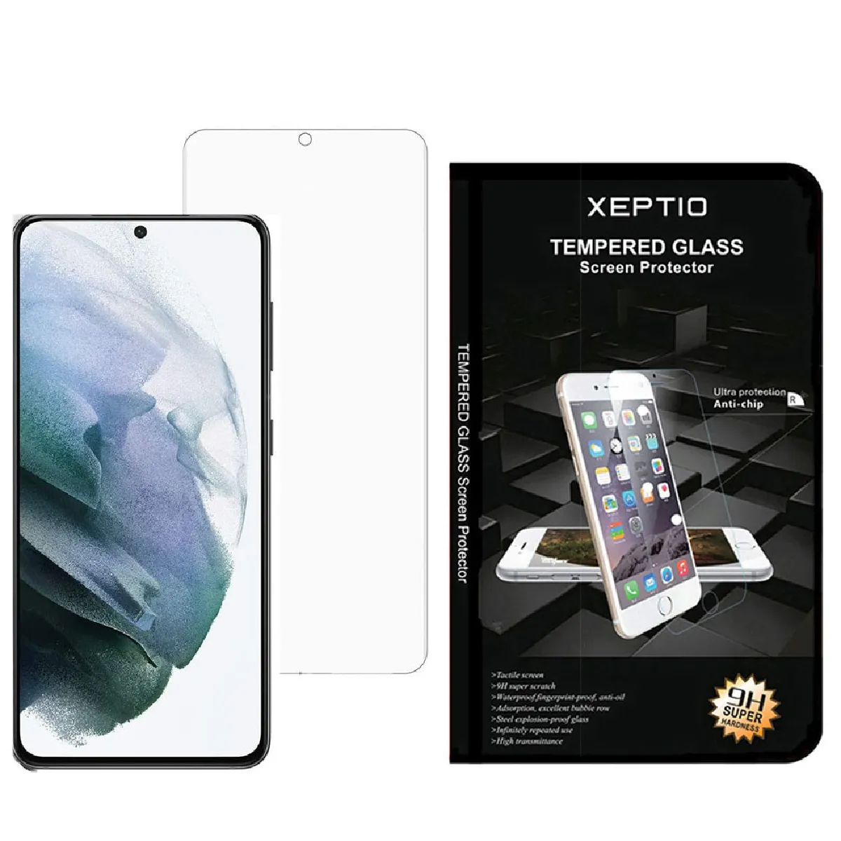 Xeptio Verre Trempé Pour Samsung Galaxy S21 5G