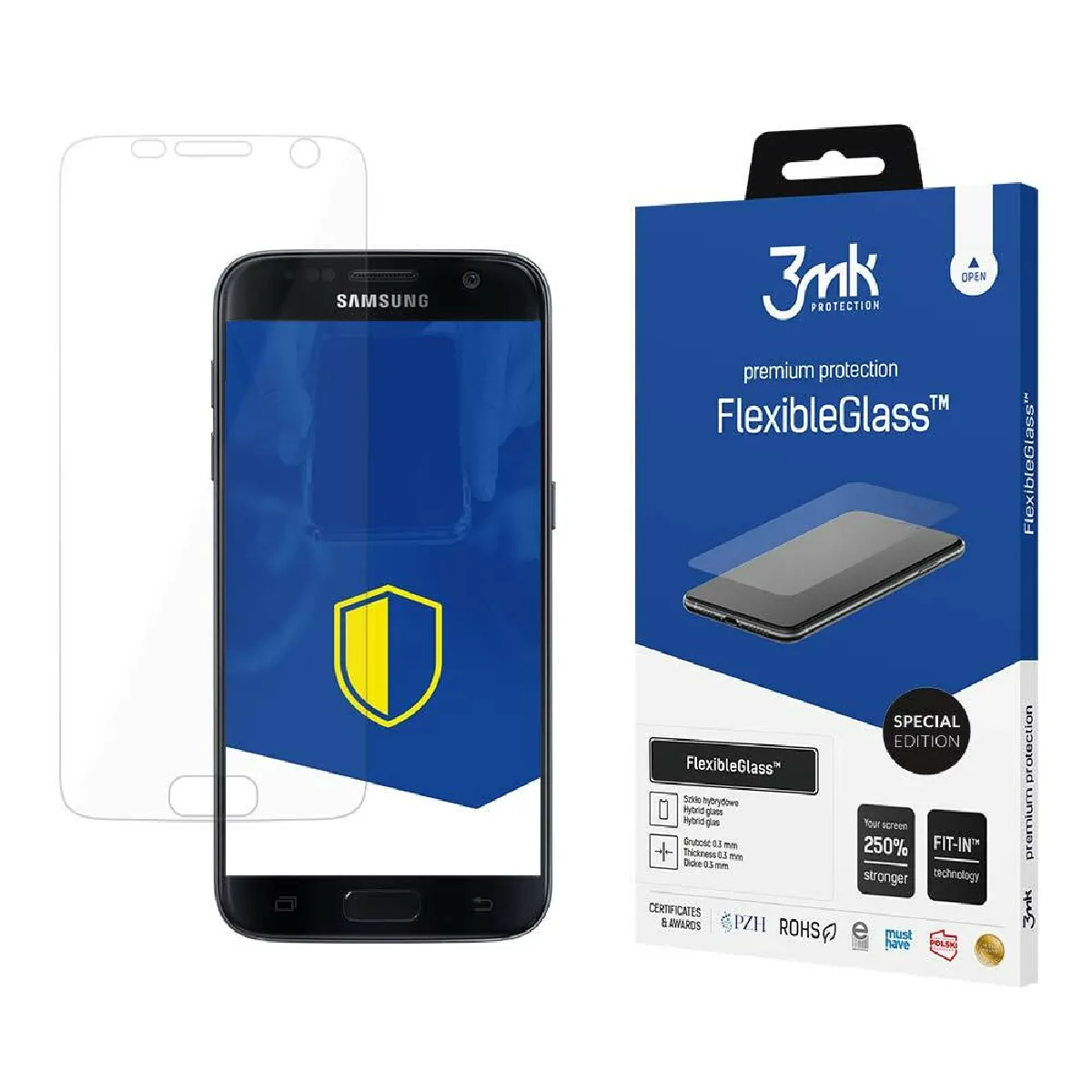 3Mk Verre Trempé Flexible Pour Samsung Galaxy S7