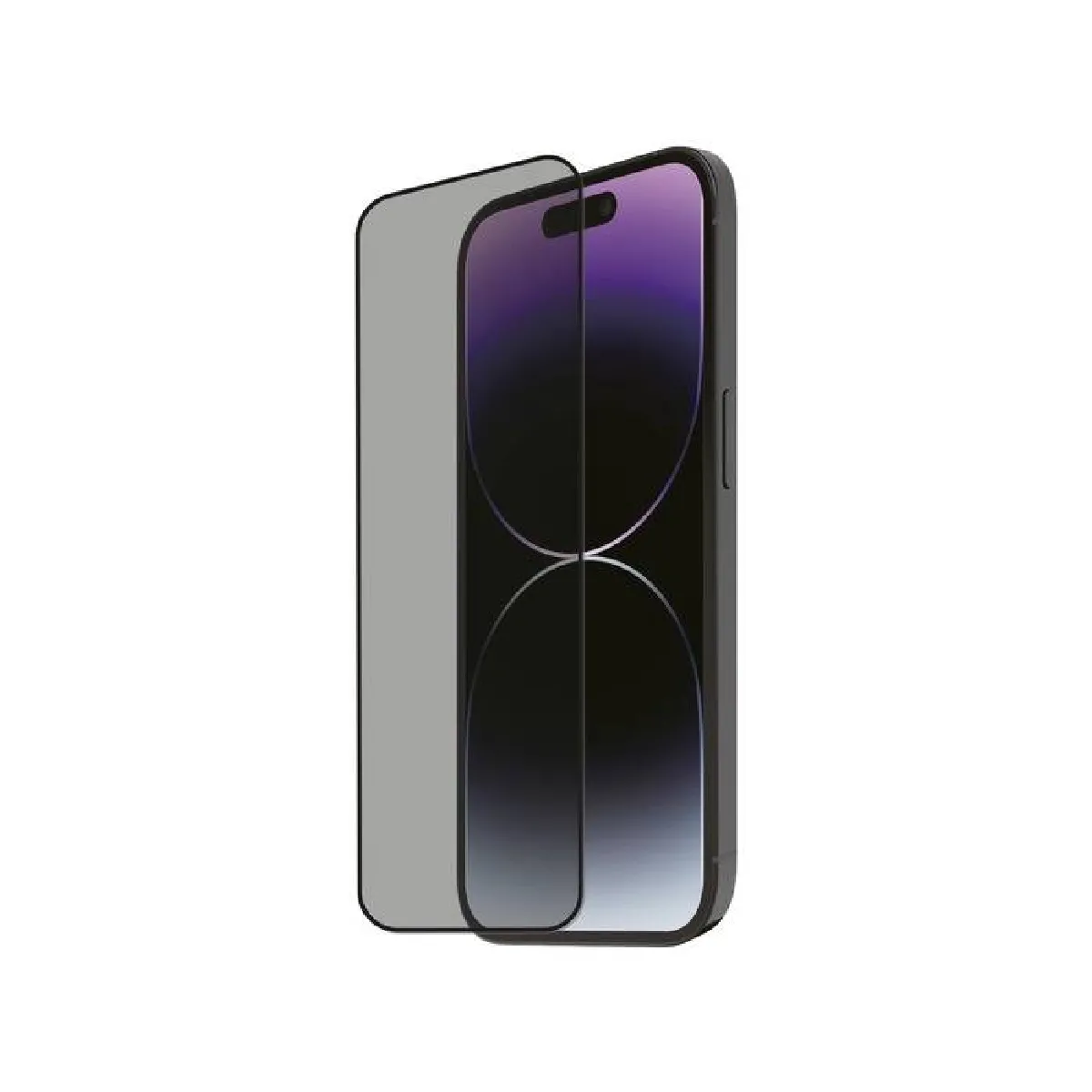 Tiger Noir Verre Trempé Pour Iphone 15 Pro Max Recyclé Confidentiel Ultra-Résistant Transparent