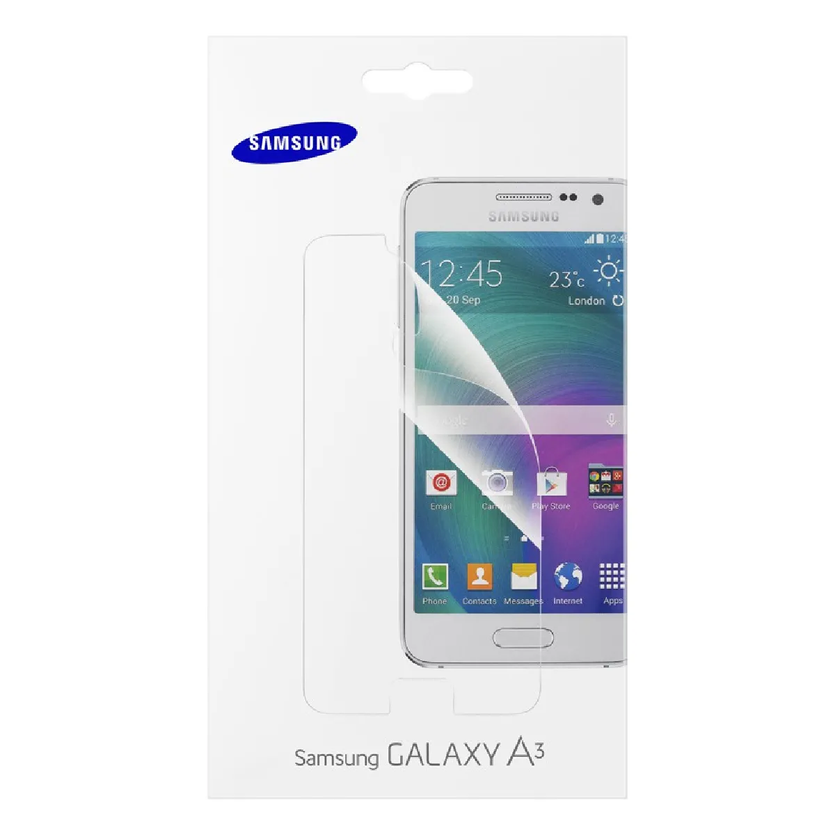Samsung Protection écran pour Galaxy A3 Pack x2