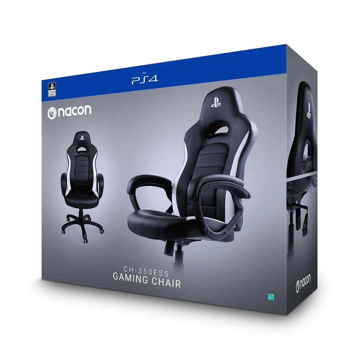 Nacon Noir/Blanc Siège Gamer - Et