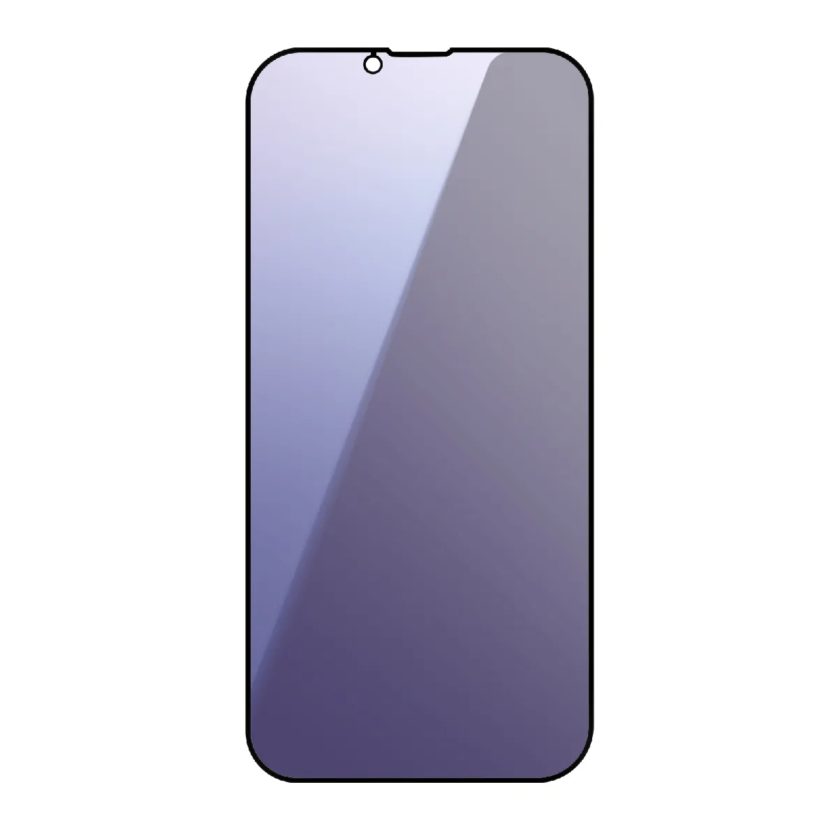 Avizar Bleue/Noir Protège Écran Pour Iphone 13 Et 14 Anti-Lumière
