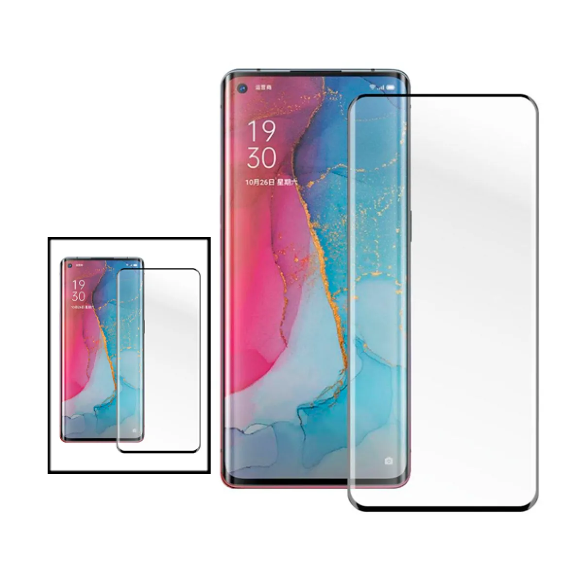 Phonecare Noir Oppo Find X2 Neo