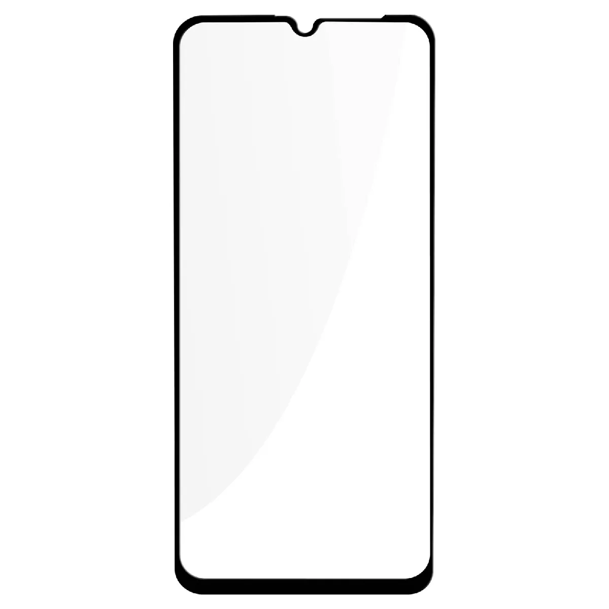 Avizar Noir Verre Trempé Pour Samsung Galaxy A14 4G Et 5G Dureté 9H Anti-Traces