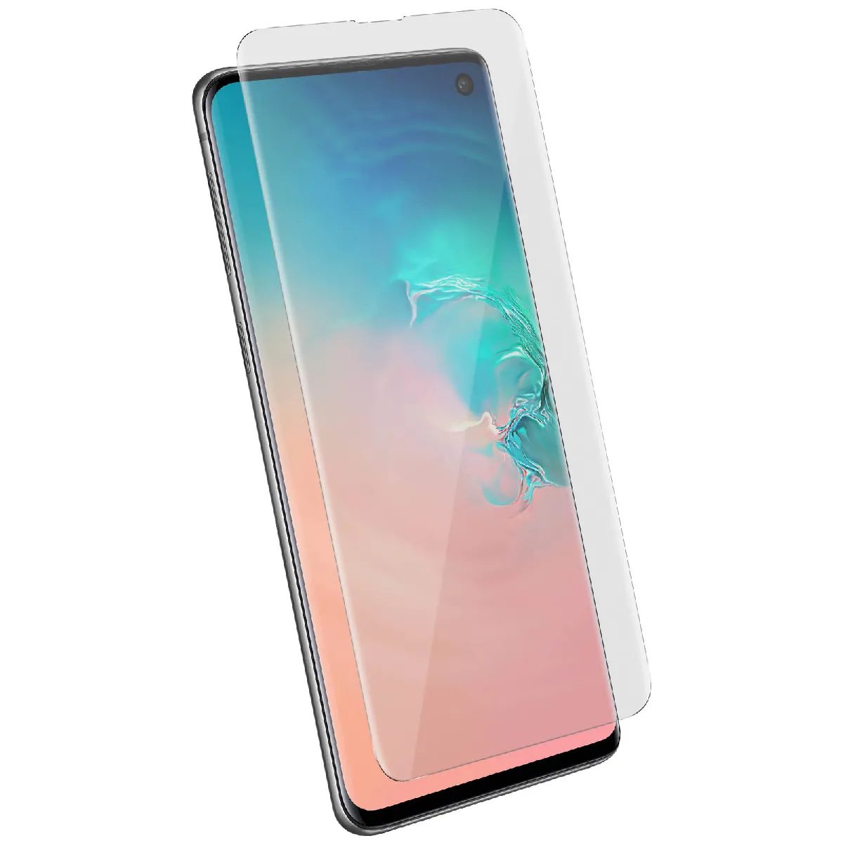 Avizar Film Pour Samsung Galaxy S10 Verre Trempé Incurvé Transparent