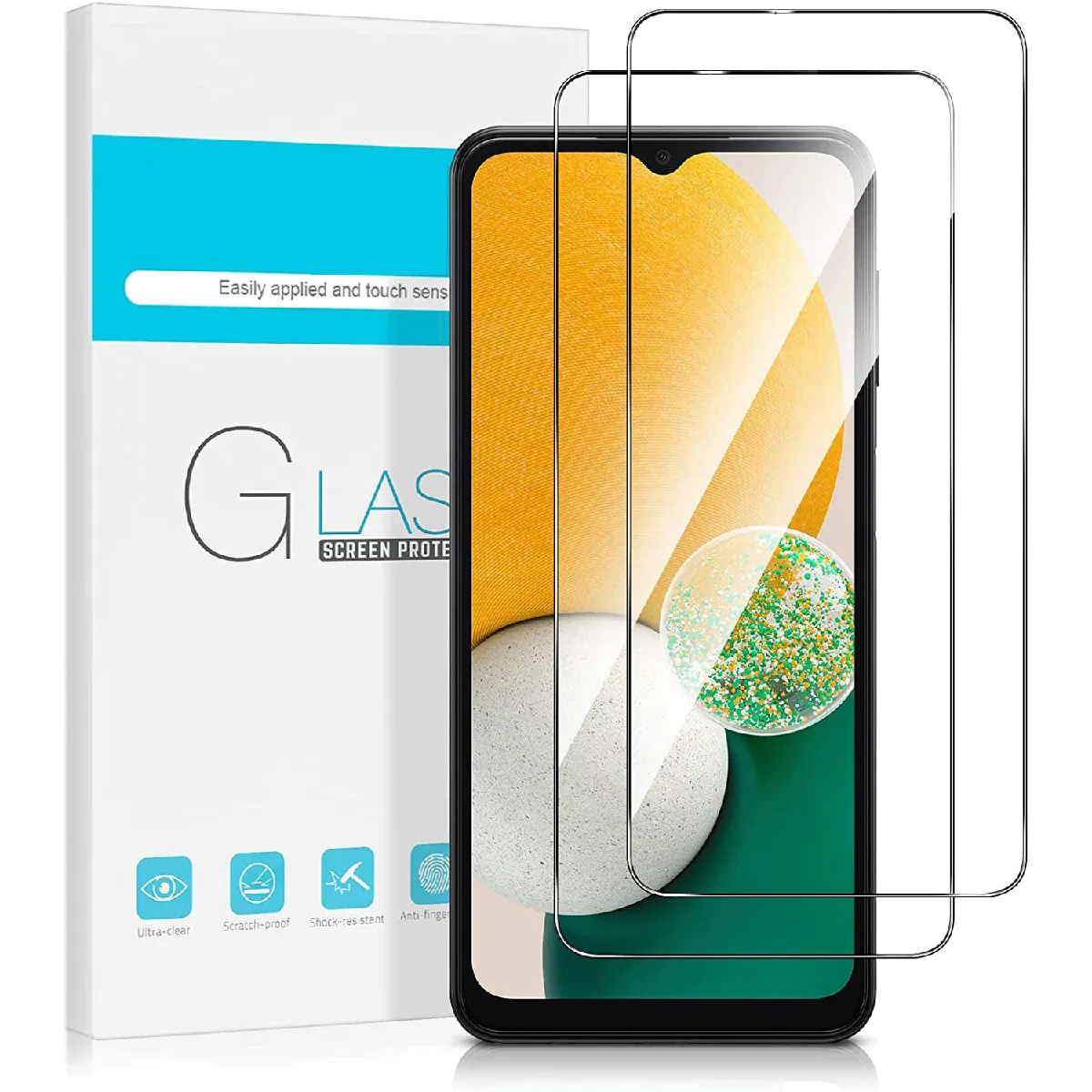 Little Boutik Films En Verre Trempé Pour Samsung Galaxy A13 4G - 2 Pièces