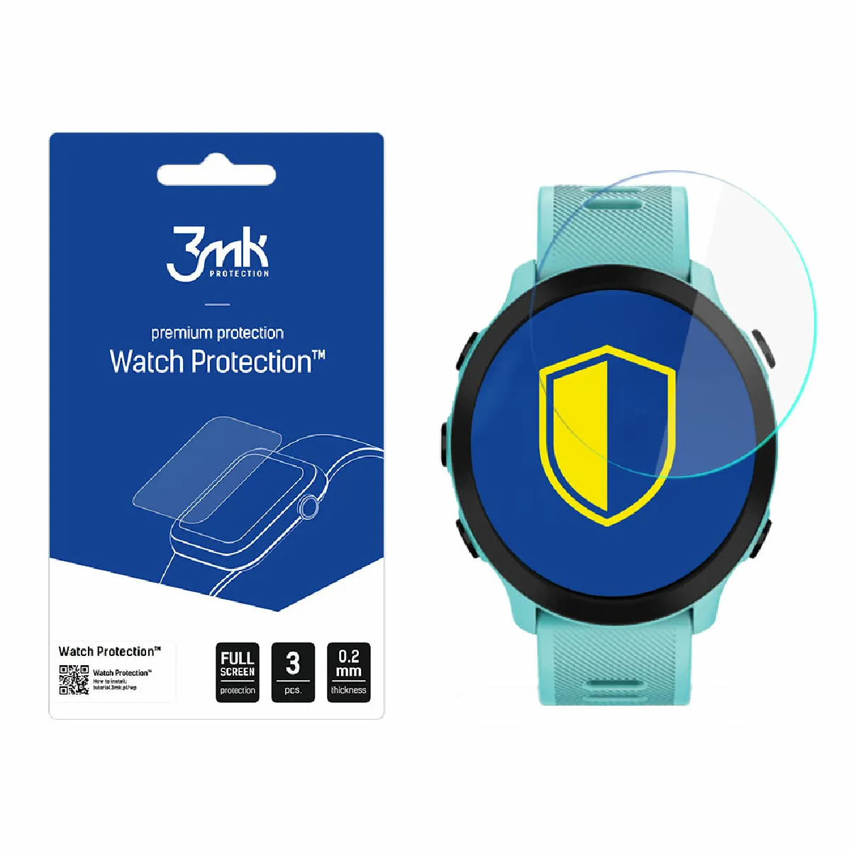 3mk Protection d'écran pour Garmin Forerunner 55
