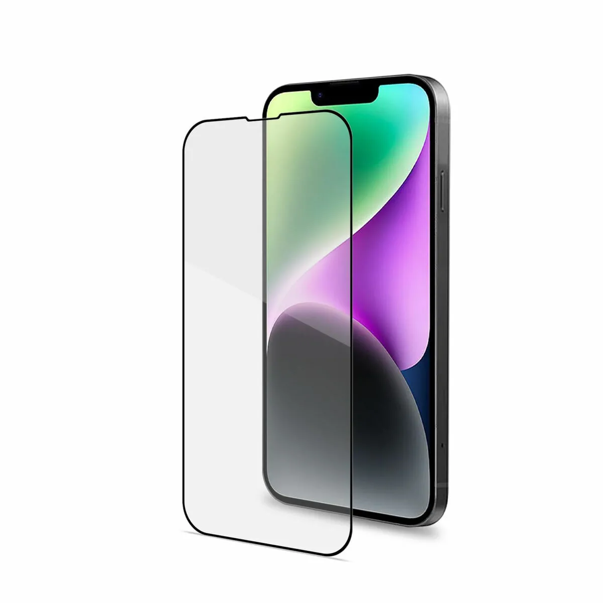 Celly Protection D'écran En Verre Trempé Pour Iphone 14 - Transparent