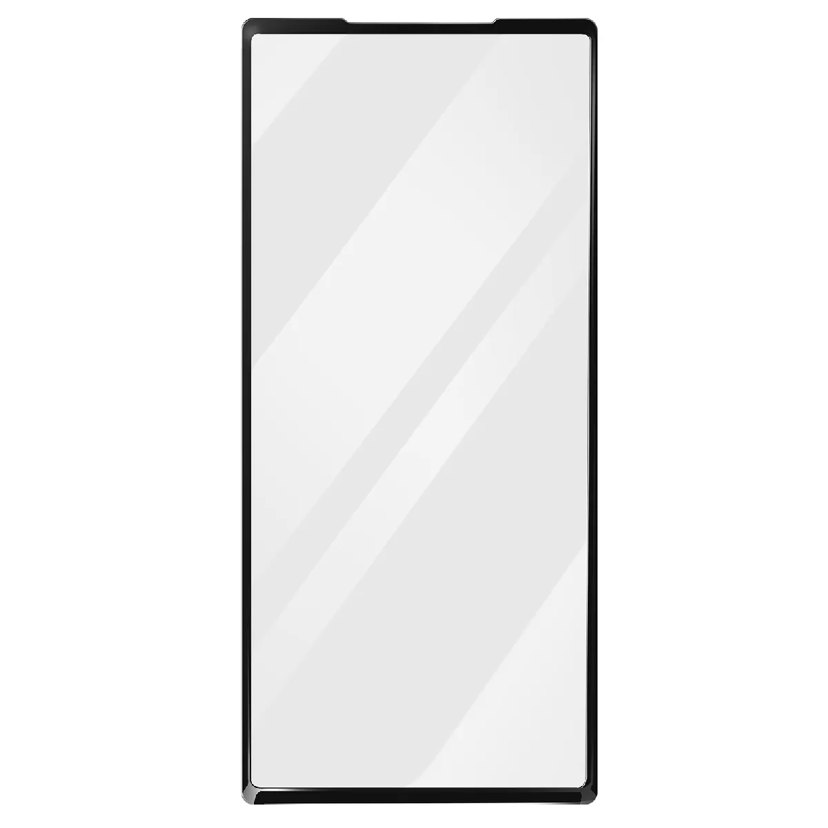Avizar Noir Verre Trempé Pour Google Pixel 6A Adhésion Totale Bord Biseauté Antichoc