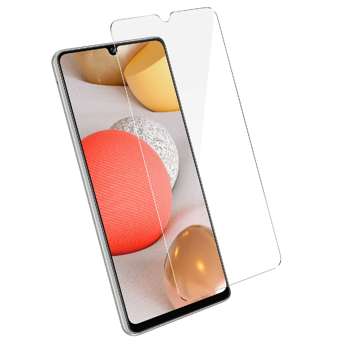 Avizar Film Écran Samsung Galaxy A42 5G Verre Trempé 9H Anti-Traces Transparent