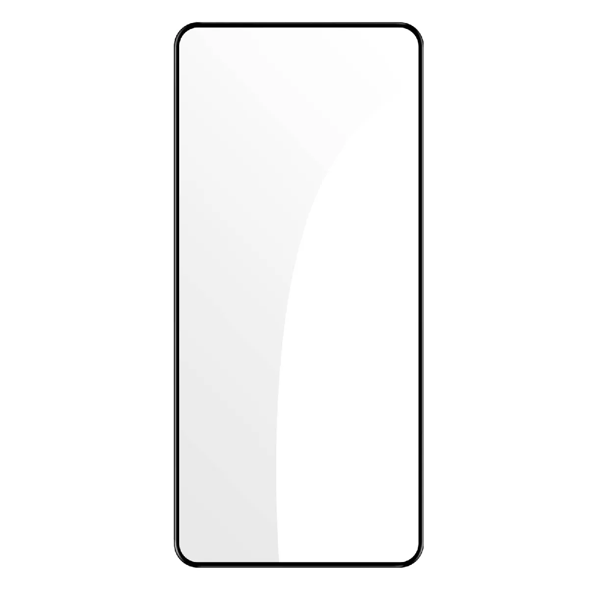 Avizar Noir Verre Trempé Pour Xiaomi Redmi Note 12 4G Et 5G Adhésion Totale Biseauté 5D