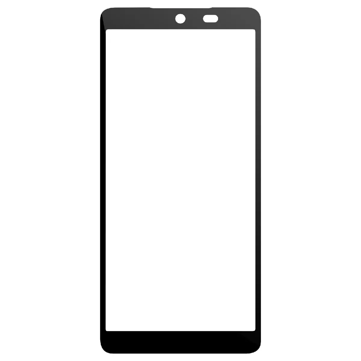 Avizar Noir Film Pour Samsung Galaxy Xcover 5 Verre Trempé 9H Adhésion Totale