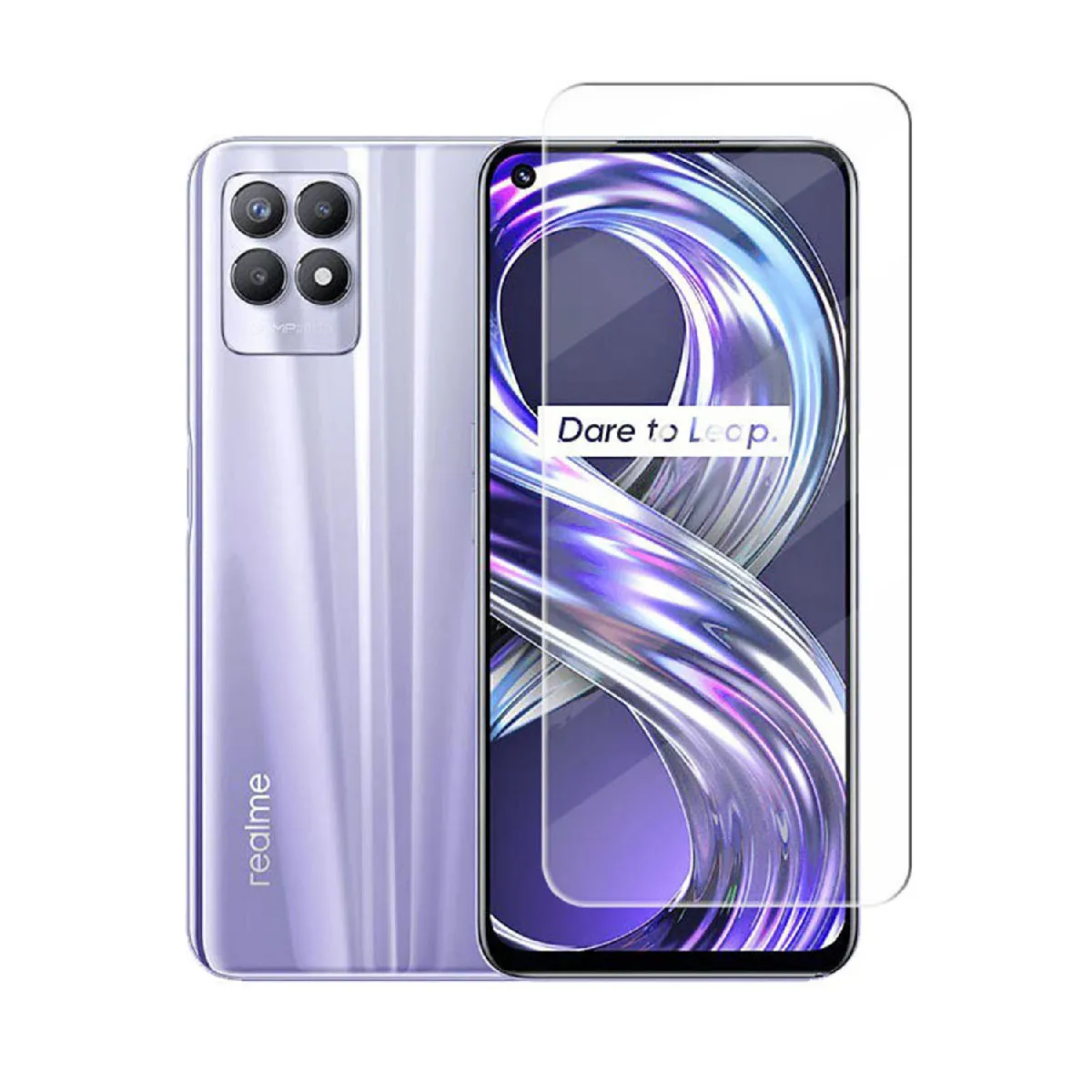 Visiodirect 2 Films Vitre - Realme 8I