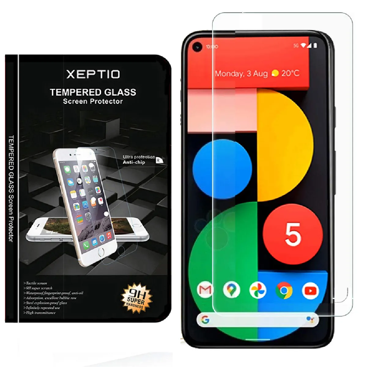 Xeptio Verre Trempé Pour Google Pixel 5 5G