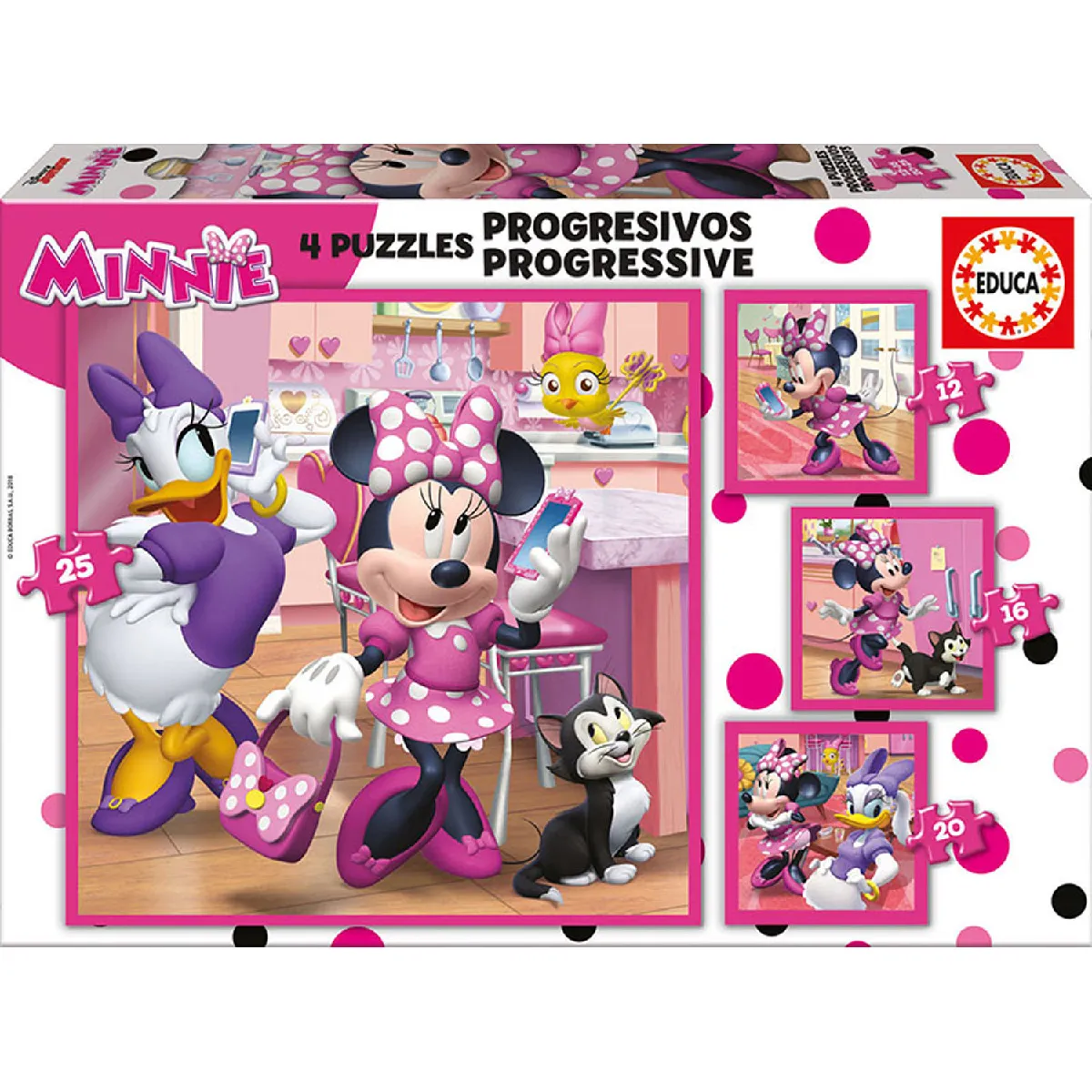 Educa puzzle progressif Minnie