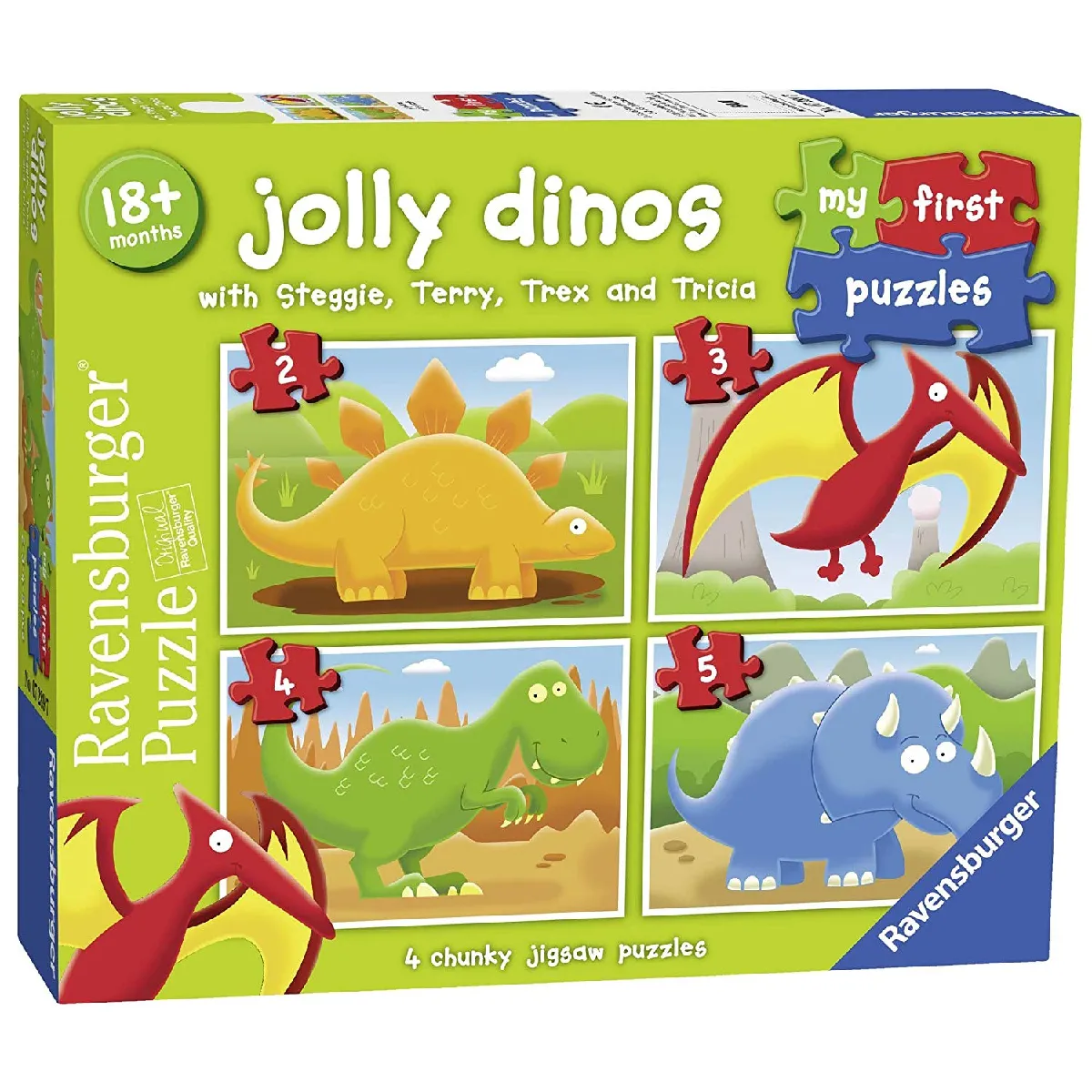 Ravensburger My First Puzzles Jolly Dinos