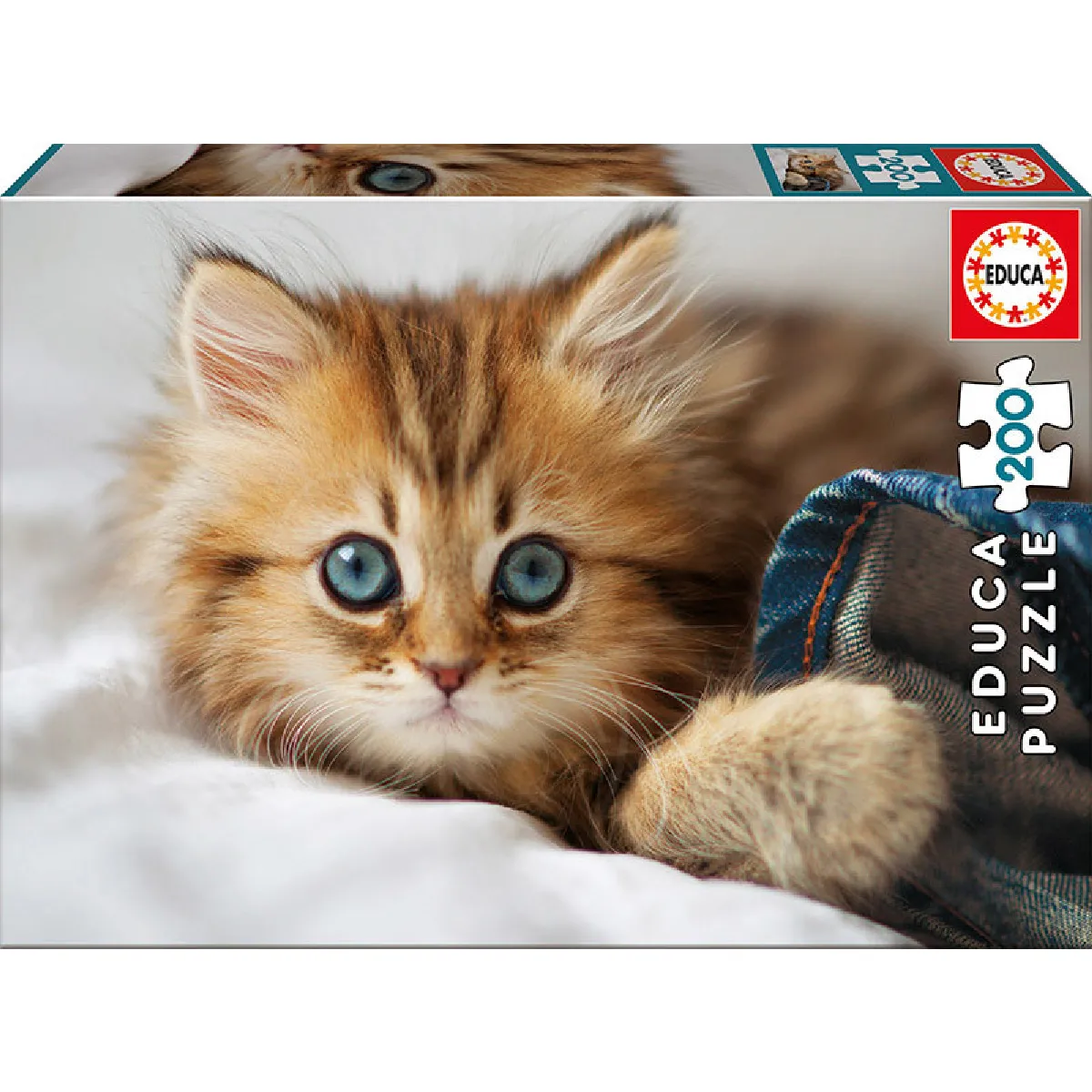 GENERIQUE - Puzzle Chaton - 200 pièces - Enfant - Image 4