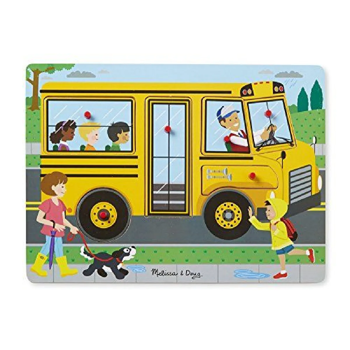 Melissa & Doug Puzzle Sonore The Wheels On The Bus