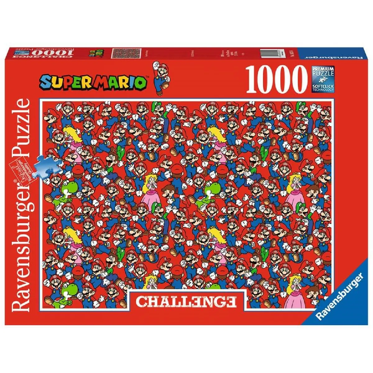 Puzzle 1000 pièces Challenge Puzzle : Super Mario Ravensburger France