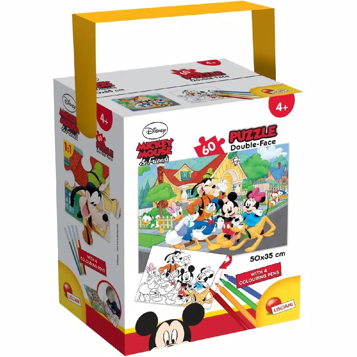 Lisciani giochi Puzzle double face Disney - 60 pièces