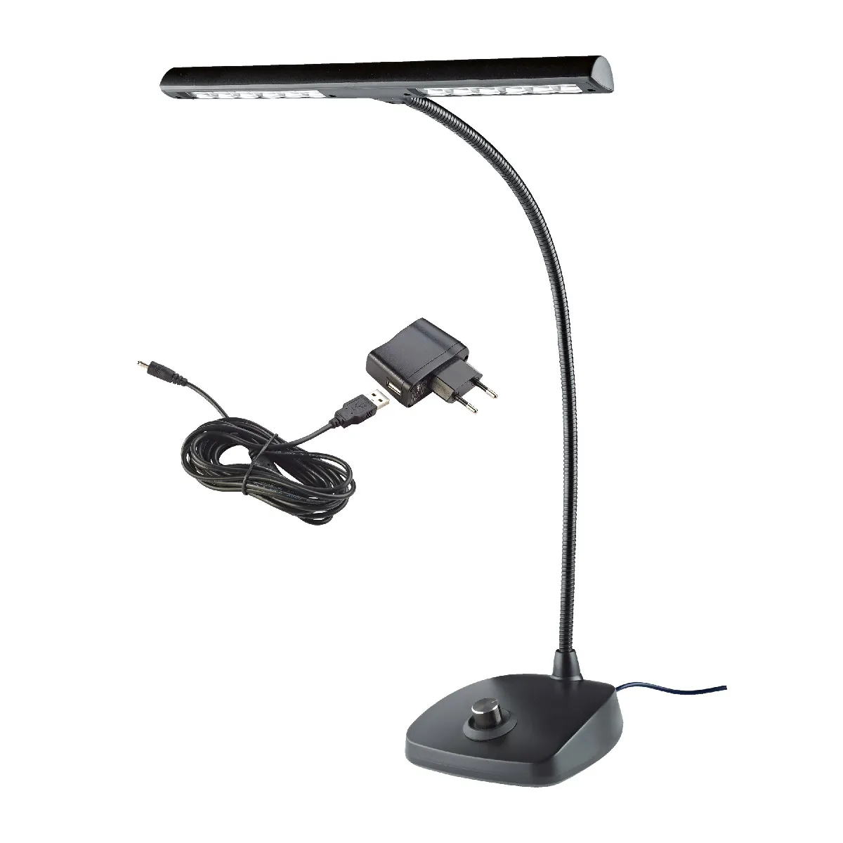 K&M Lampe de piano - Noir K&M Lampe de piano - Noir