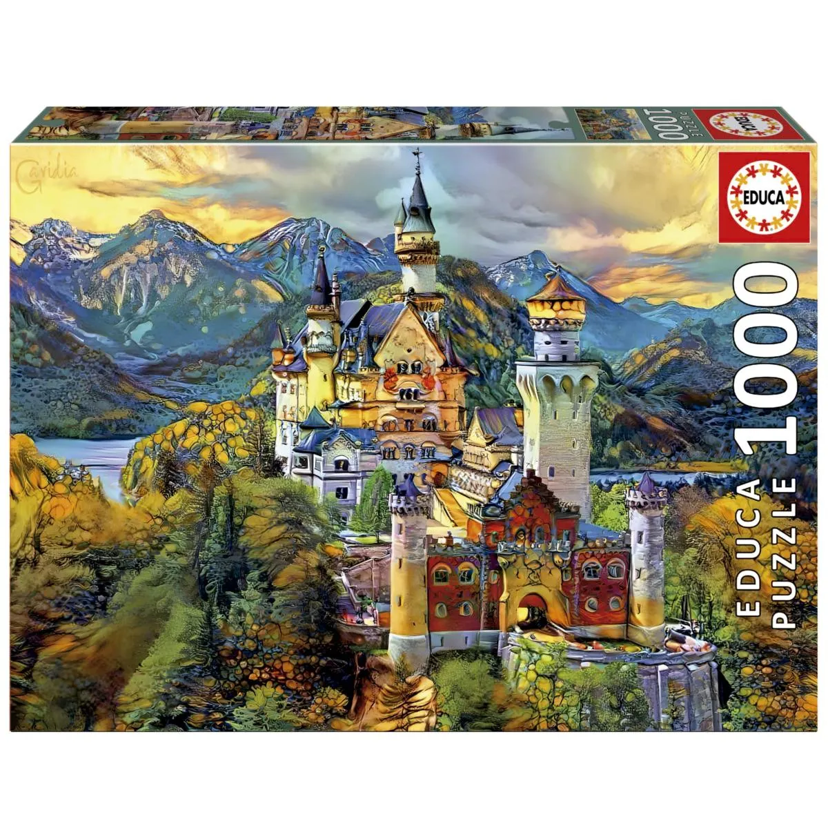 Educa puzzle 1000 pièces Château de Neuschwanstein