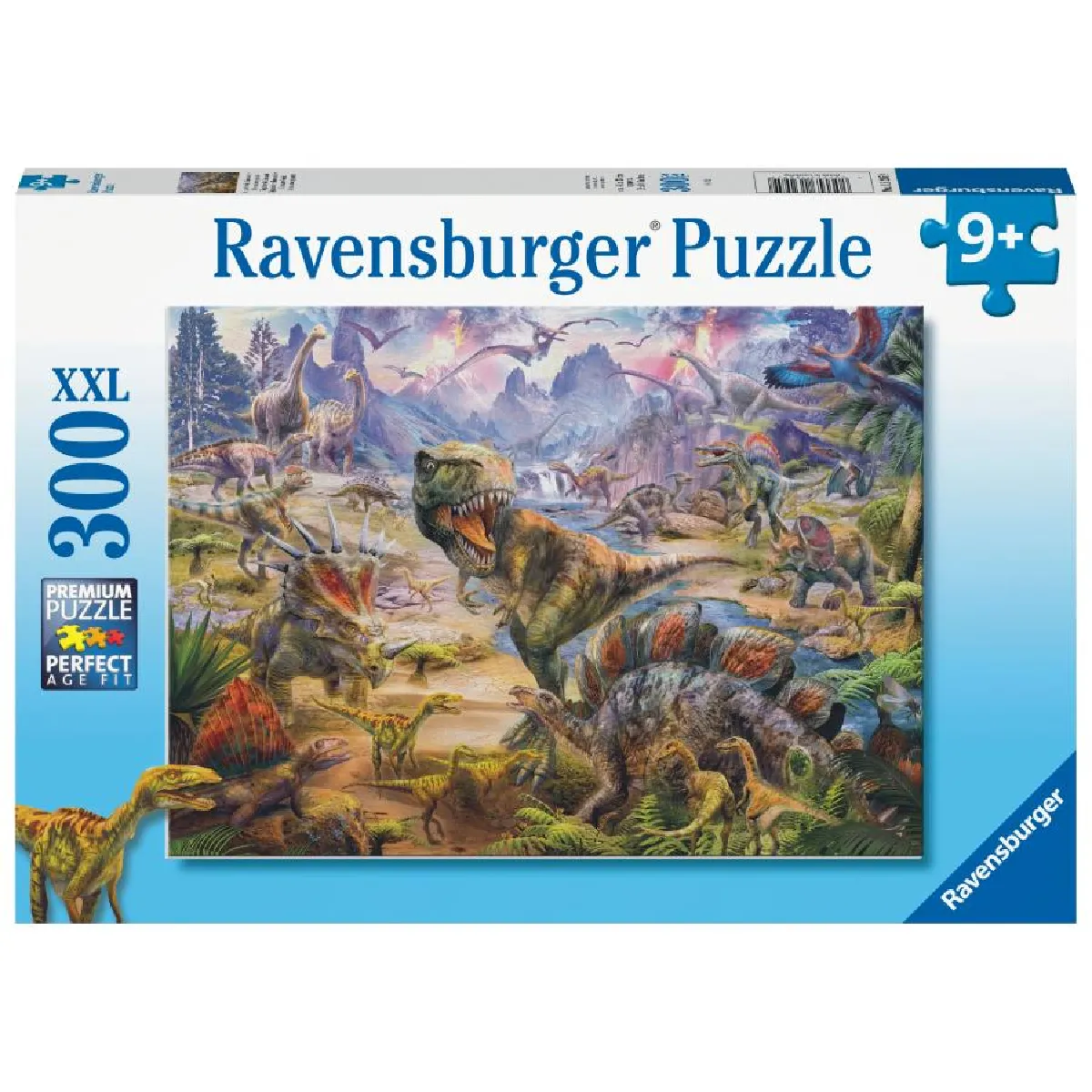 Puzzle 300 pièces : Dinosaures géants Ravensburger France - vue 2
