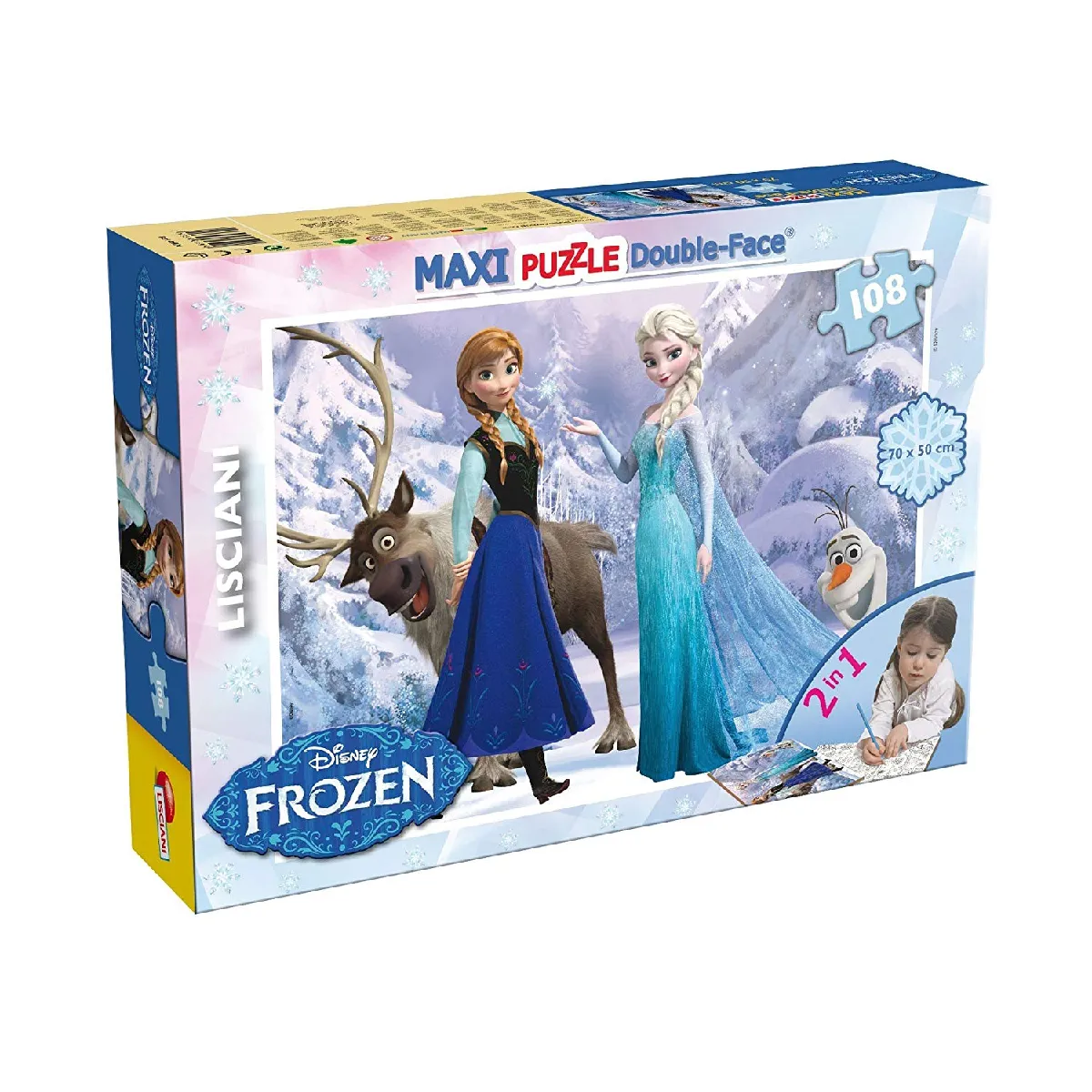 DISNEY Puzzle La Reine des Neiges Double Face SU - vue 5