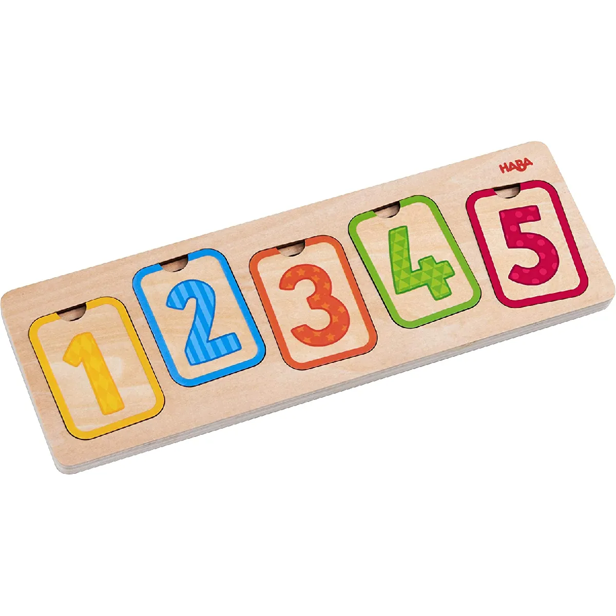 Haba Puzzle en bois Premiers chiffres