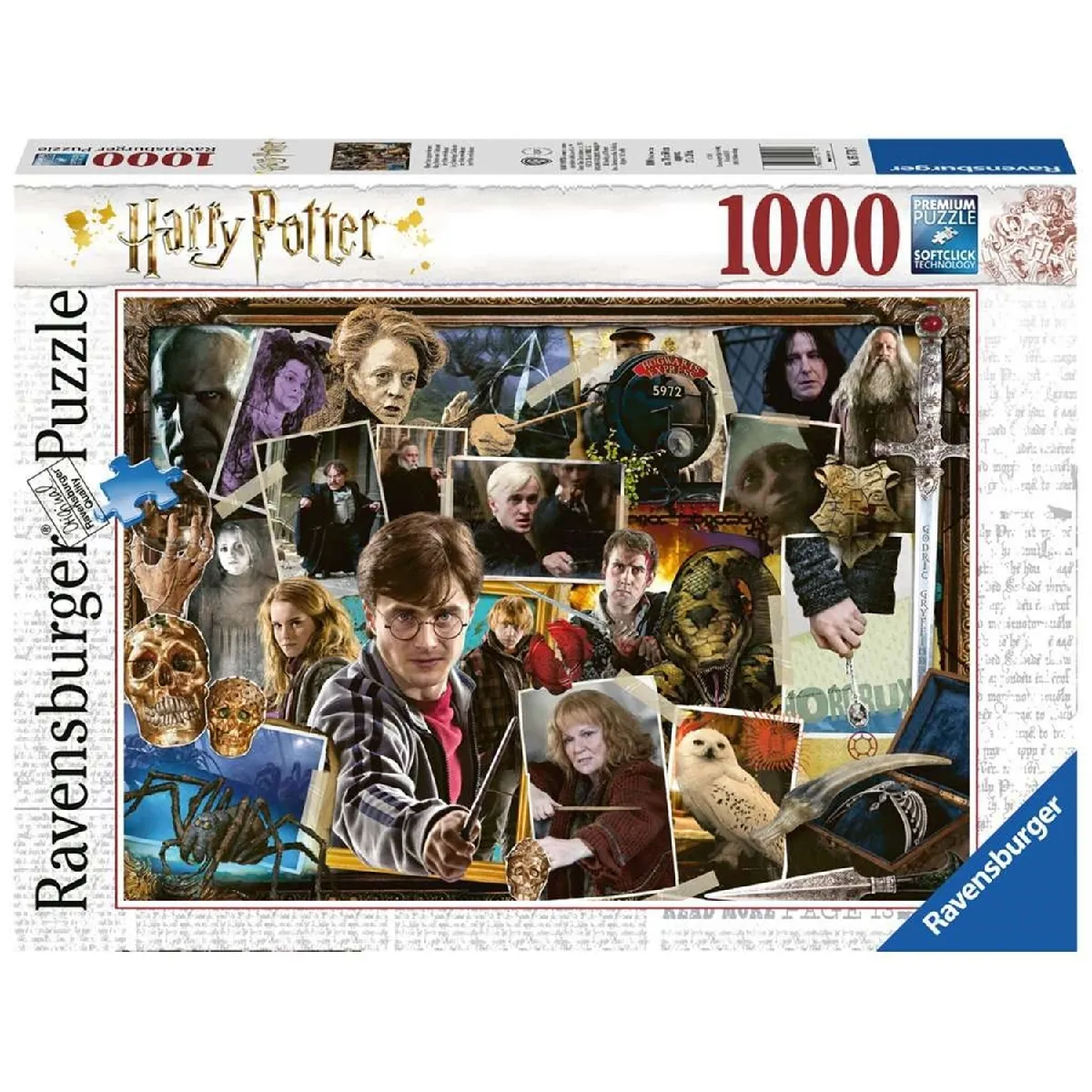 Puzzle 1000 pièces : Harry Potter contre Voldemort Ravensburger France