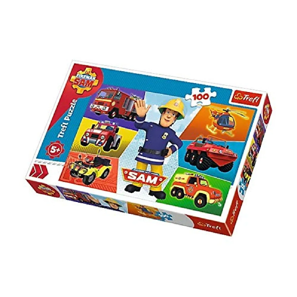 Trefl Puzzle enfant Sam le Pompier - 100 pièces