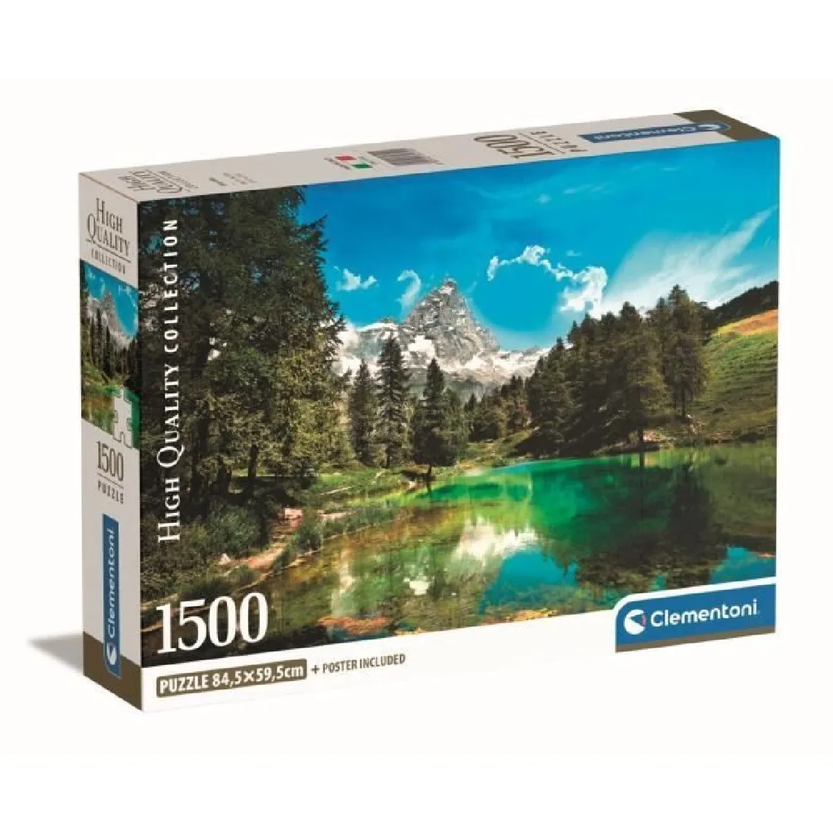 Puzzle 1500 pièces : Lac Clementoni Puzzles