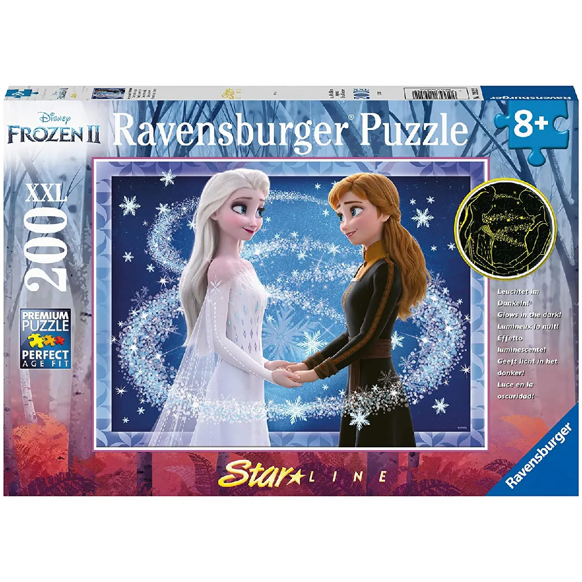 Ravensburger Frozen Les Soeurs Enchanteresses 200 pcs