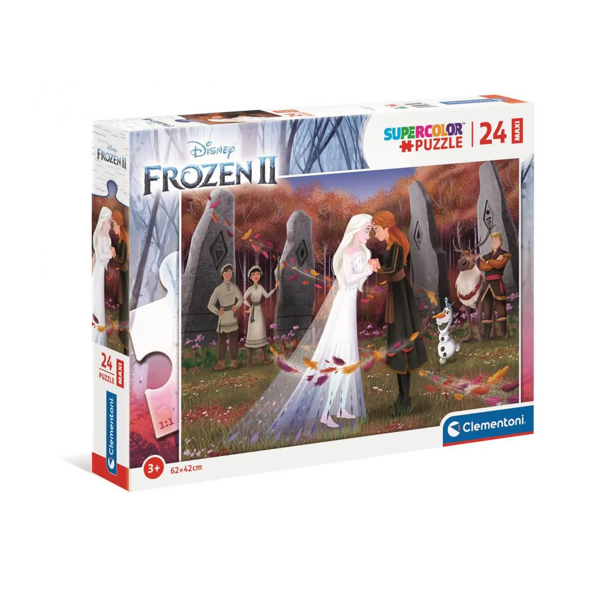 Clementoni Puzzle La Reine des Neiges 2 24 pièces Maxi