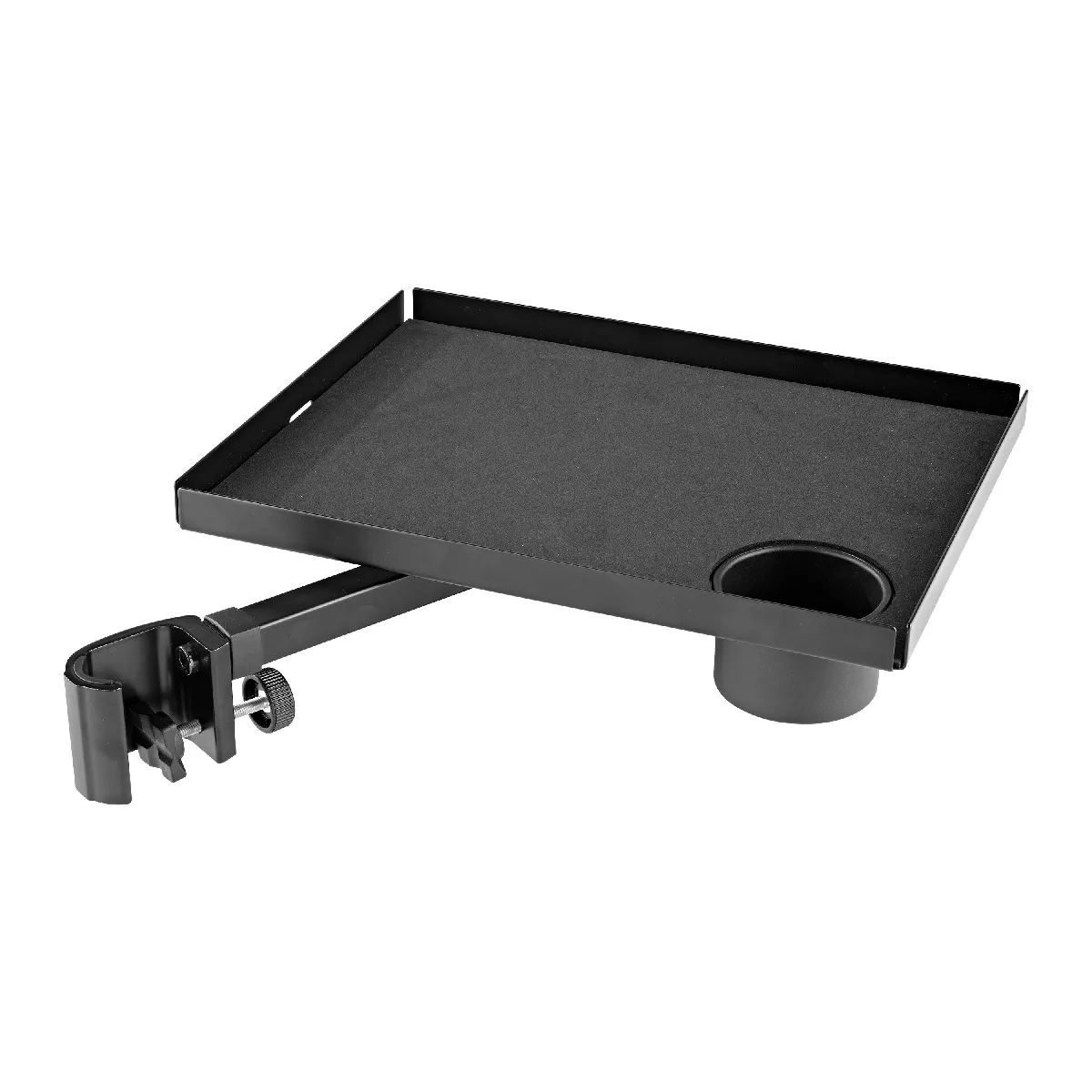 K&M Noir Tablette Porte-Accessoires Pour Pupitre - 30 Mm
