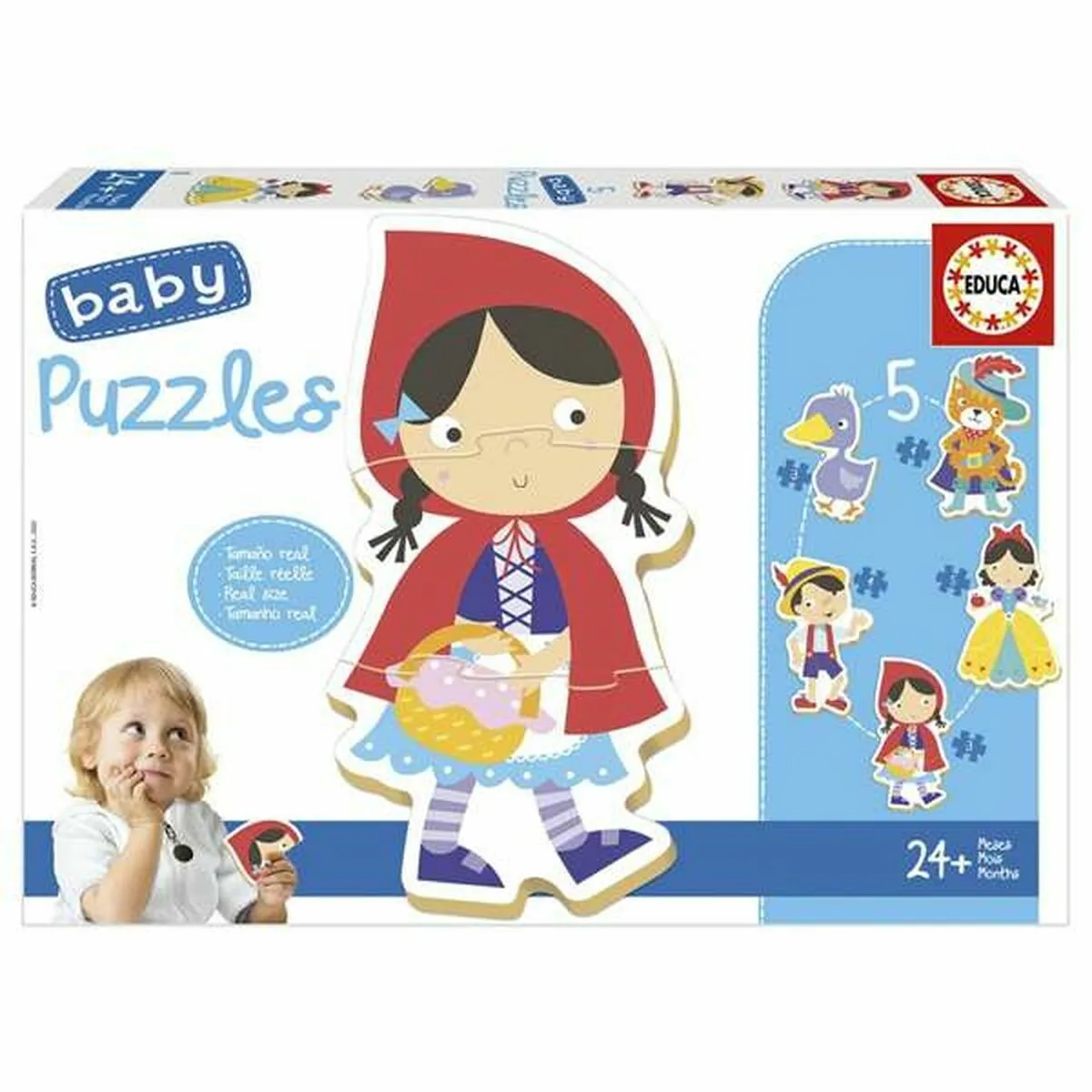 Educa Borras Educa Puzzle En Bois Folk Tales